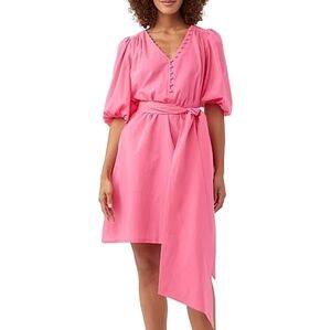 Trina Turk Malina Belted Cotton Voile Minidress Size Medium / Large
